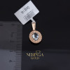 Rose gold pendant #67965