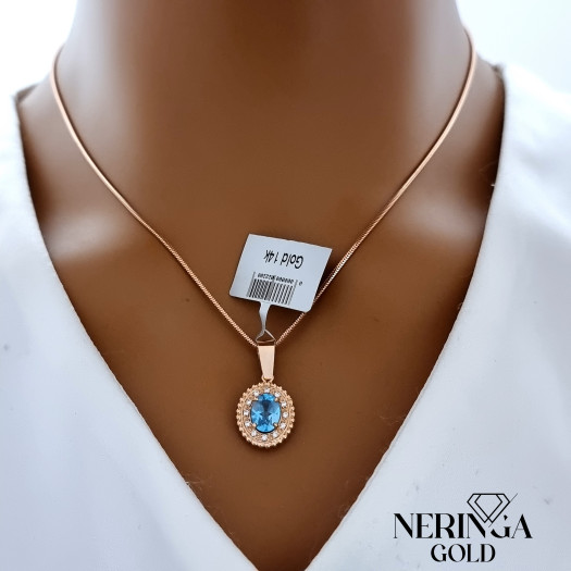 Rose gold pendant #67966