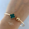 Rose gold hoop bracelet #62383