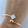 Rose gold hoop bracelet #62384