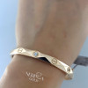 Rose gold hoop bracelet #62389