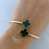Rose gold hoop bracelet #62392